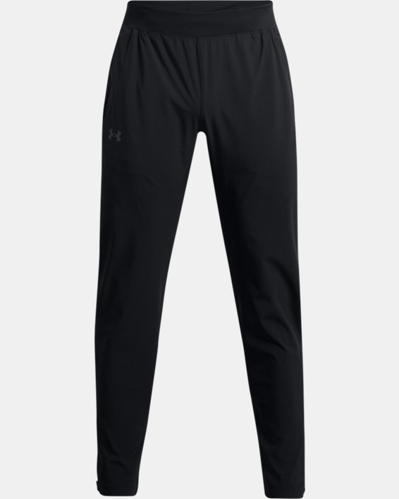 Men's UA OutRun The Storm Pants in Black image number 8